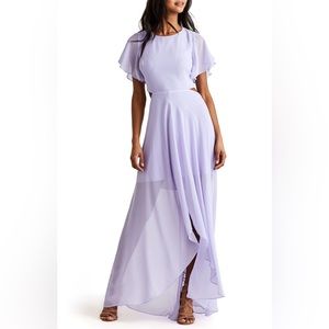 Ali & Jay Cutout Maxi Dress, Lavender (small)